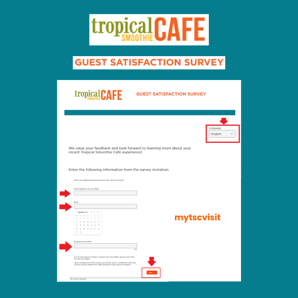 Mytscvisit Survey